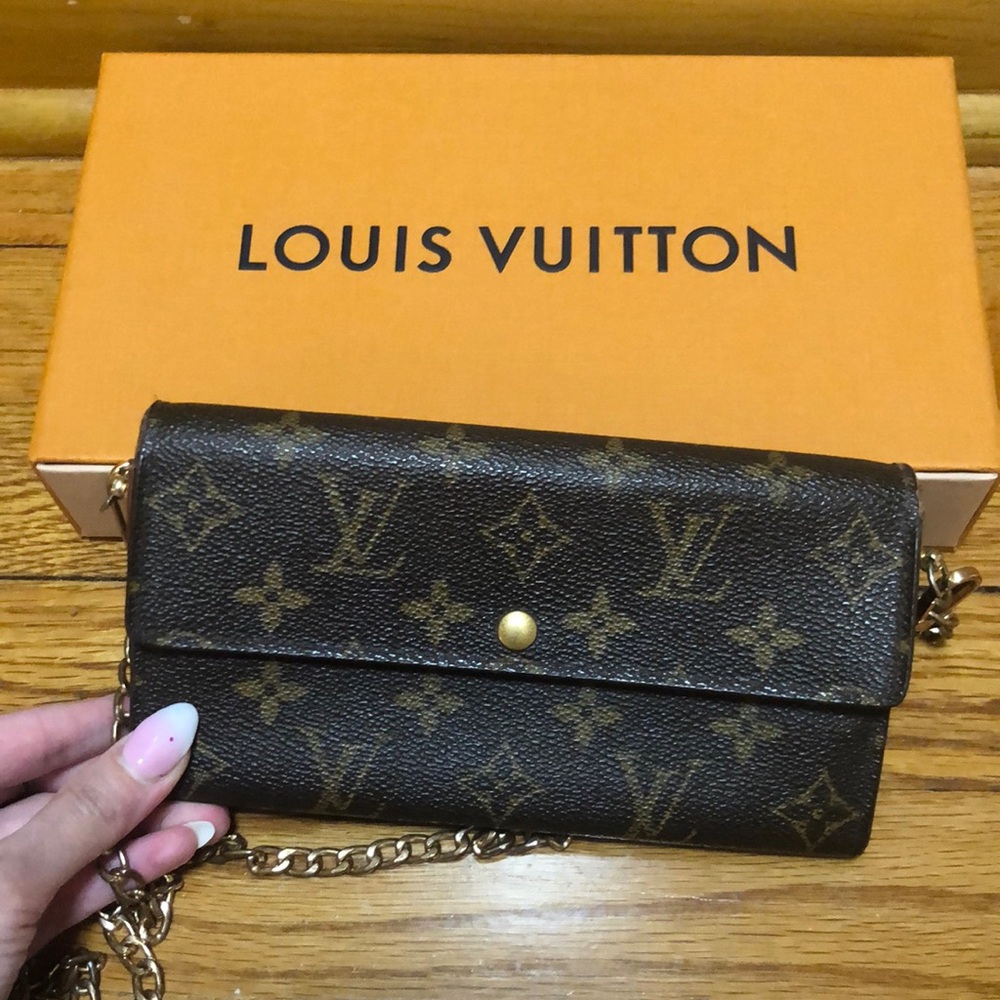 Louis Vuitton Brown Monogram Crossbody Bag